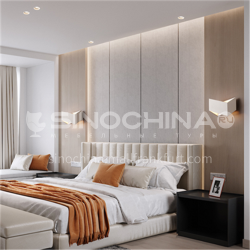 Modern minimalist wall lamp bedroom bedside LED wall lamp-YDH-7241